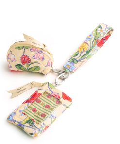 Dual Pouch Wide Wristlet